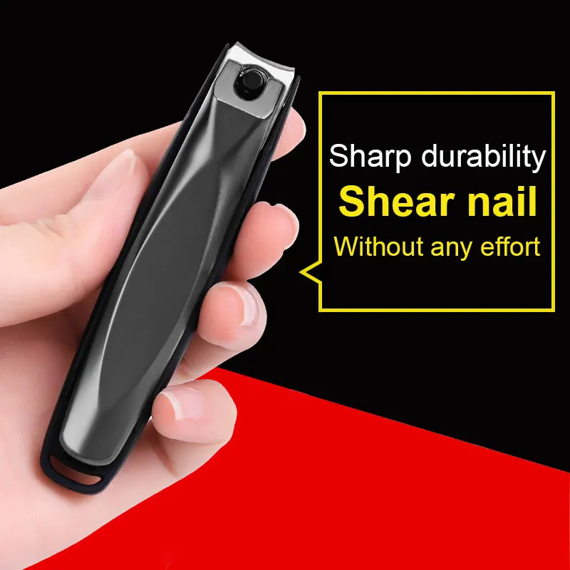 

Splash-proof Nail Clippers Set Stainless Steel Single Creative Diagonal Anti-splash Nail Cutter 4 Styles Sharper Nail Trimmer