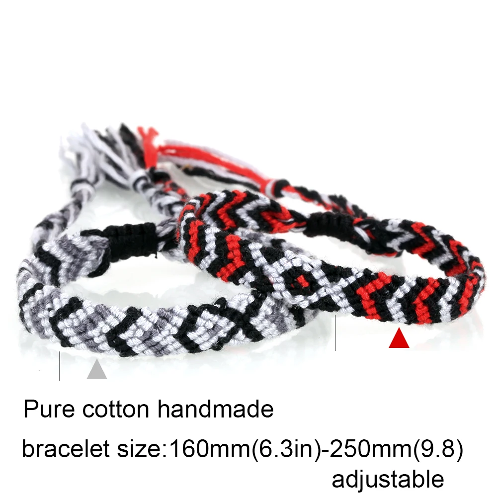Парные браслеты ручной работы браслет из чистого хлопка музыкального фестиваля