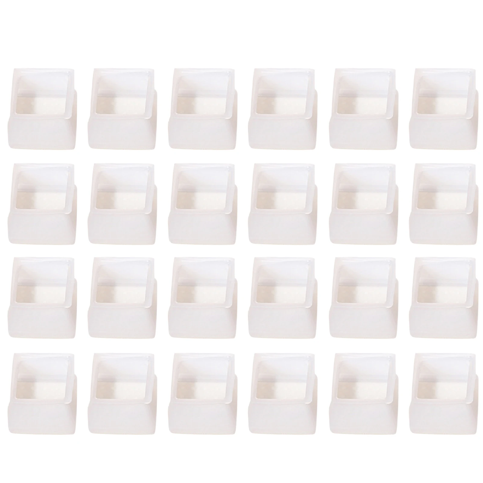 

24pcs Multifunction Anti Slip Caps Chair Silicone Cover Home Furniture Leg Floor Protector Wear-resistant Quietly Table Elastic