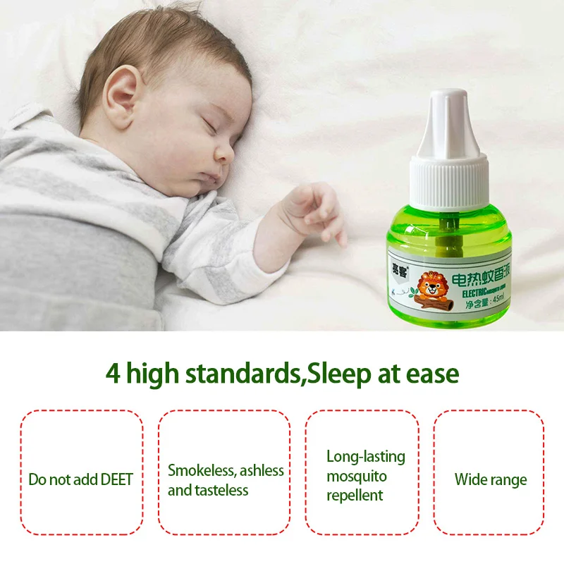

Hot Sale Two Suit Electric Mosquito Repellent Efficient Mosquito Refill Insect Liquid Heater Insect Heater Plug-In Repeller 2021