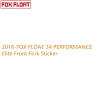 2018 fox float 34 performance elite front fork sticker bicycle accessories mtb bbike fork decal