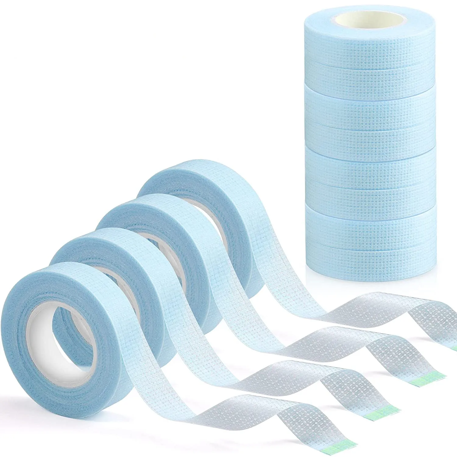 

9M Eyelash Extension Adhesive Tape Green Pink Breathable Non-woven Fabric False Lashes Patch Under Eye Pad Paper Sticker Tape