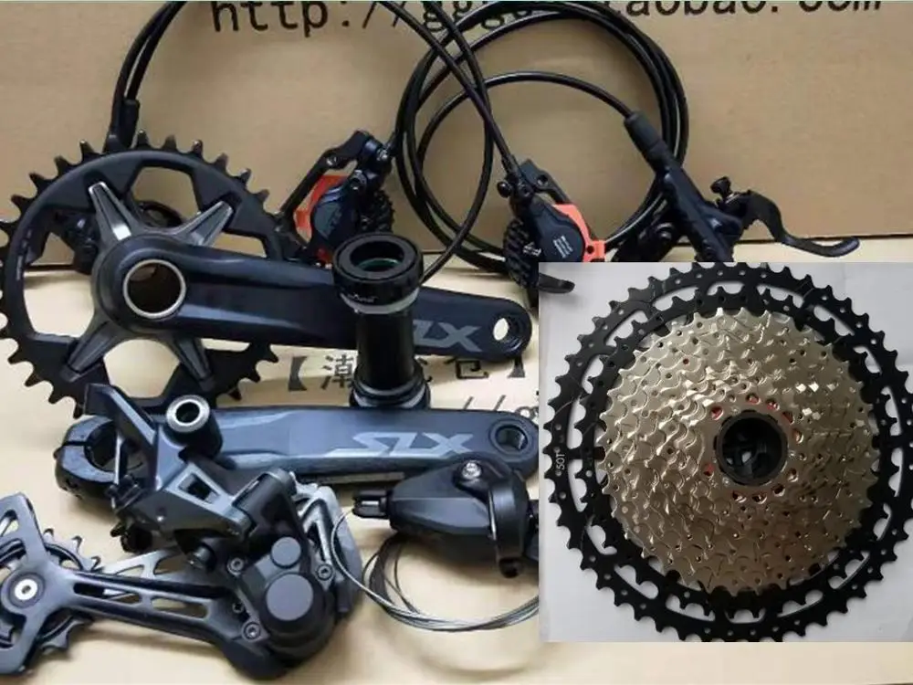 SLX M7100 12S MTB bike 170 мм 175 тормоз YBN цепь 126L skilful кассеты нормальный концентратор