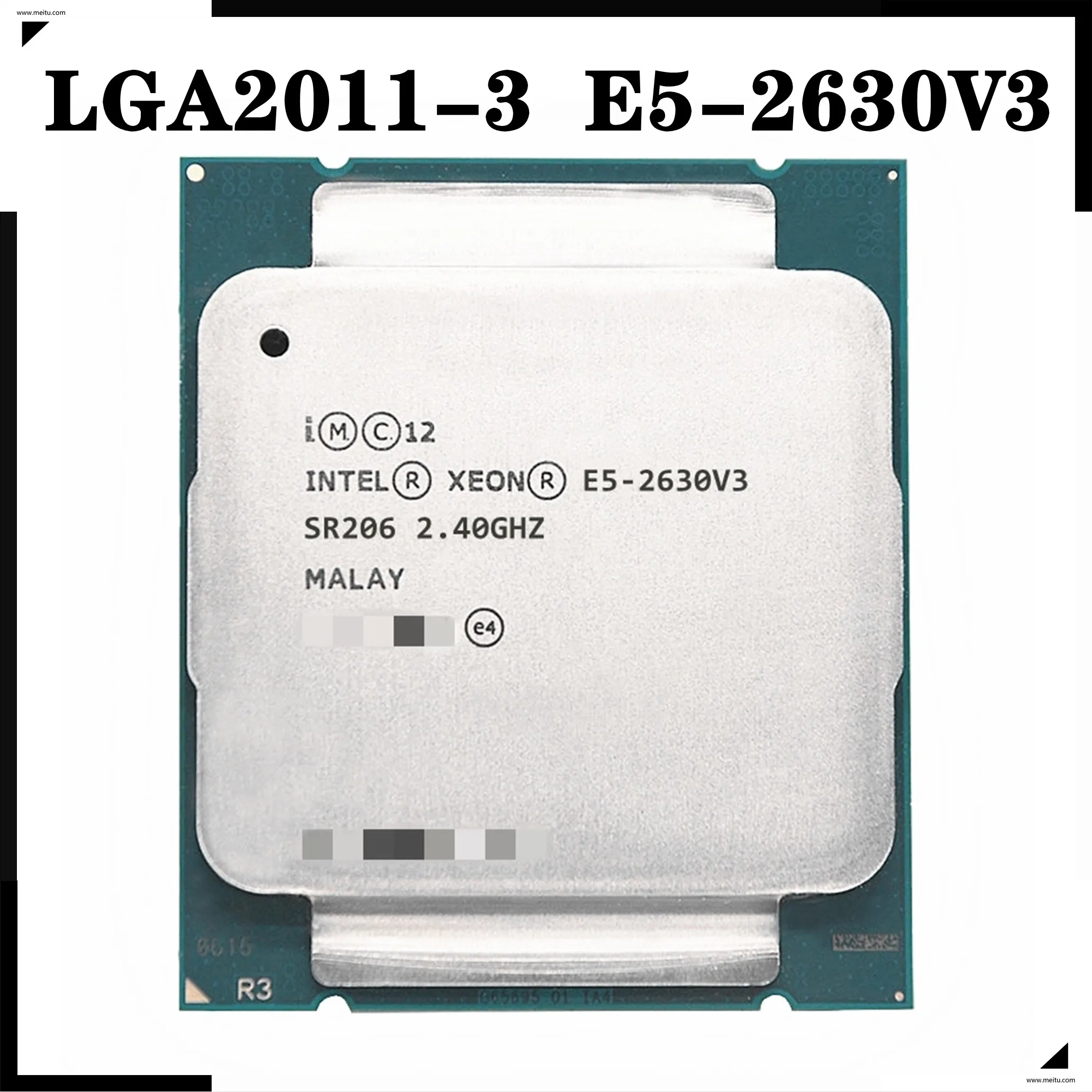 Процессор Intel Xeon E5 2630V3 2630v3 2630 v3 2 4 ГГц Восьмиядерный 16 поточный ЦПУ 20 МБ 85 Вт LGA 2011