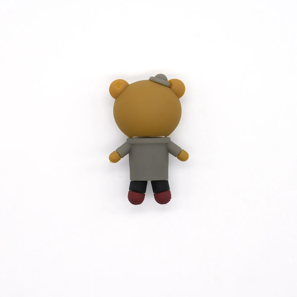 Милый USB флэш-накопитель мультяшная Флэшка Свадебный Медведь U-диск для