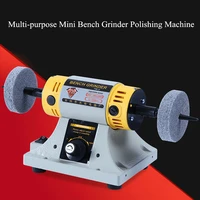350w 220v multi purpose mini bench grinder polishing machine kit for jewelry dental jewelry motor lathe bench grinder kit set