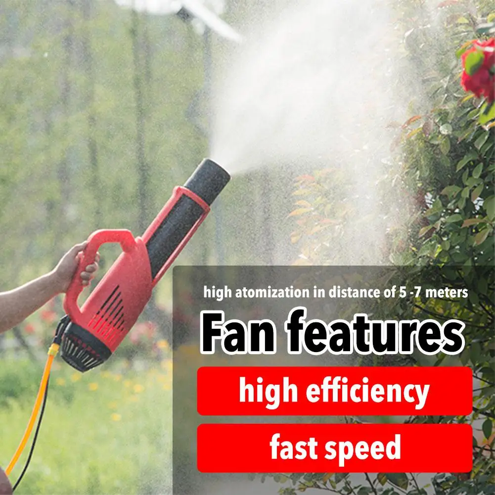 

Remote Control Agricultural Sprayer Electric Portable Blower Atomizer Machine For Public Places Disinfection Garden Weed Home