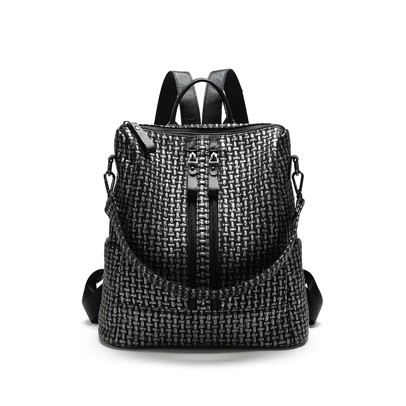 Женские кожаные рюкзаки DAI.MM женская сумка на плечо модный рюкзак винтажные