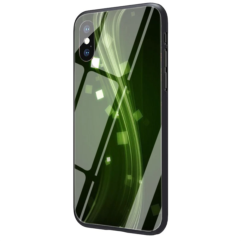 G6 EWAU черный и зеленый чехол для телефона из закаленного стекла Herbalife для iPhone 5 5S SE 6 6s 7 8 Plus X XR XS 11 pro Max - Цвет: G6