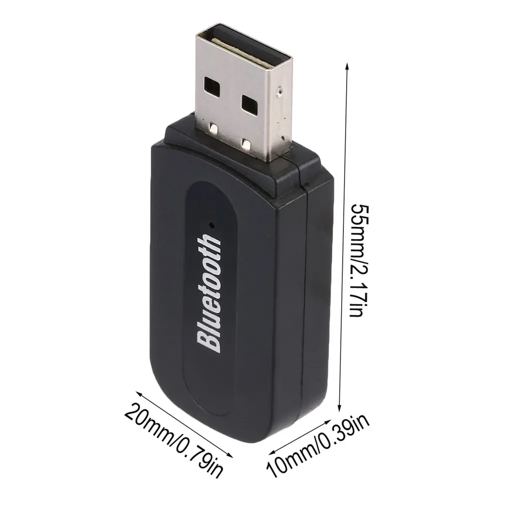 

USB Wireless Music Stereo Receiver Adapter AMP Dongle Audio Home Speaker 3.5mm Jack Receiver Connect