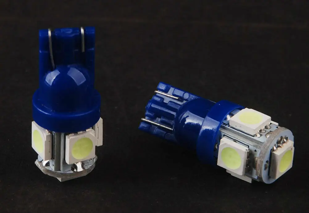 50 шт. голубые автомобильные аксессуары для жилых автофургосветильник s T10 5050 |