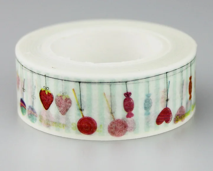 

15mmx10m sweet fruit decorative tape(1piece)
