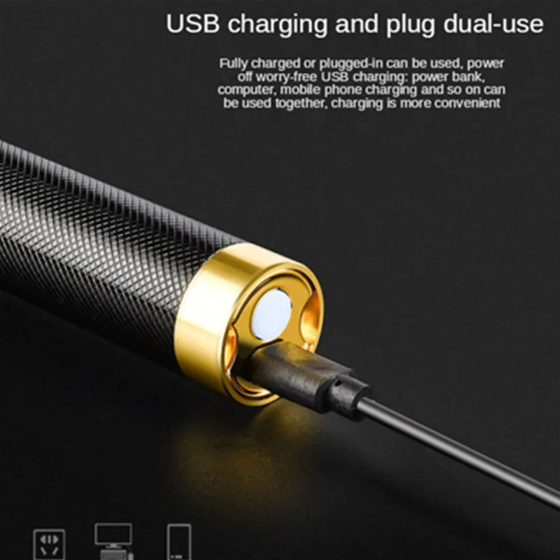 Retro Electric Hair Clipper USB Rechargeable for Men Barber Safety Razor Beard Shaving Trimmer T9 Cutting Machine | Красота и