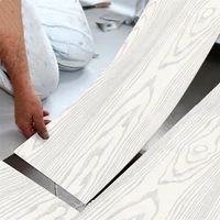 20cmx3m floor sticker waterproof pvc vinyl wood grain self adhesive wallpaper kitchen living room wall floor stickers