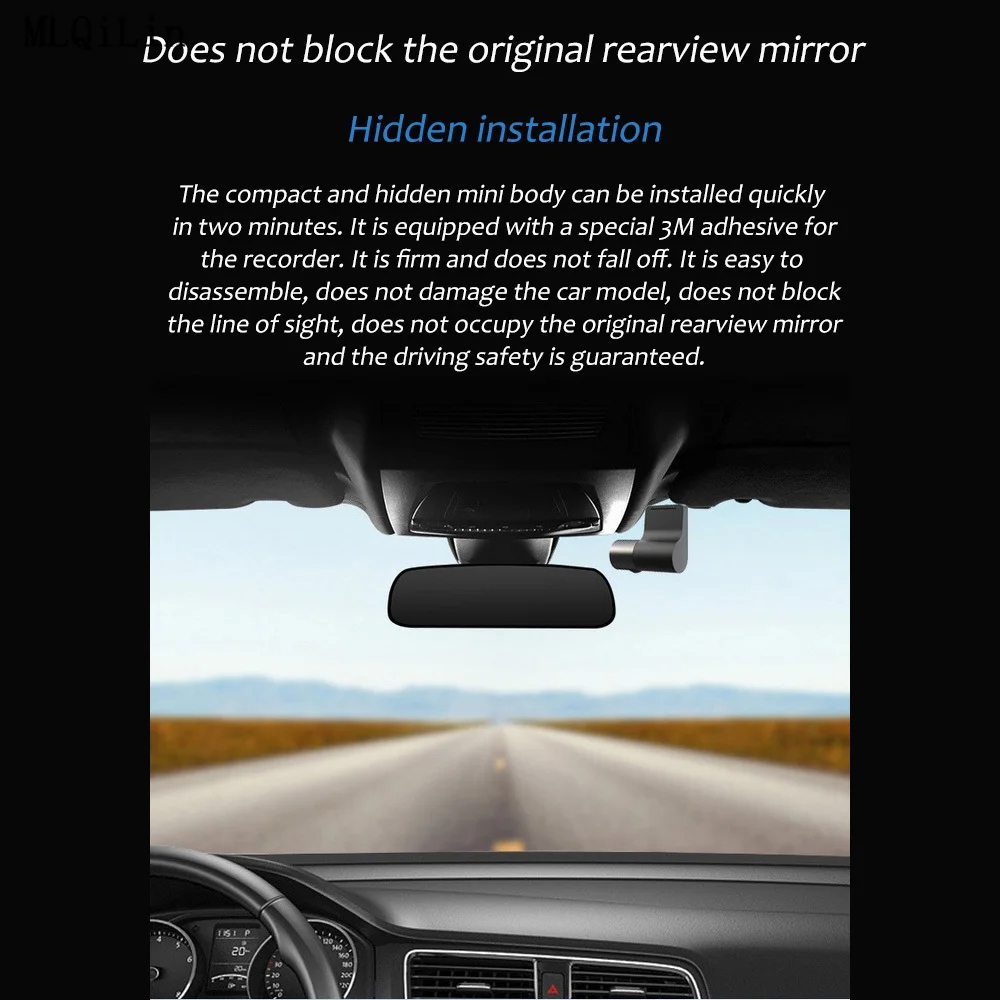 

1080P Mini Car DVR Camera Dash Cam WIFI G-sensor Video Recorder Night Vision for Car Mobile Phone Interconnection Hot Sale
