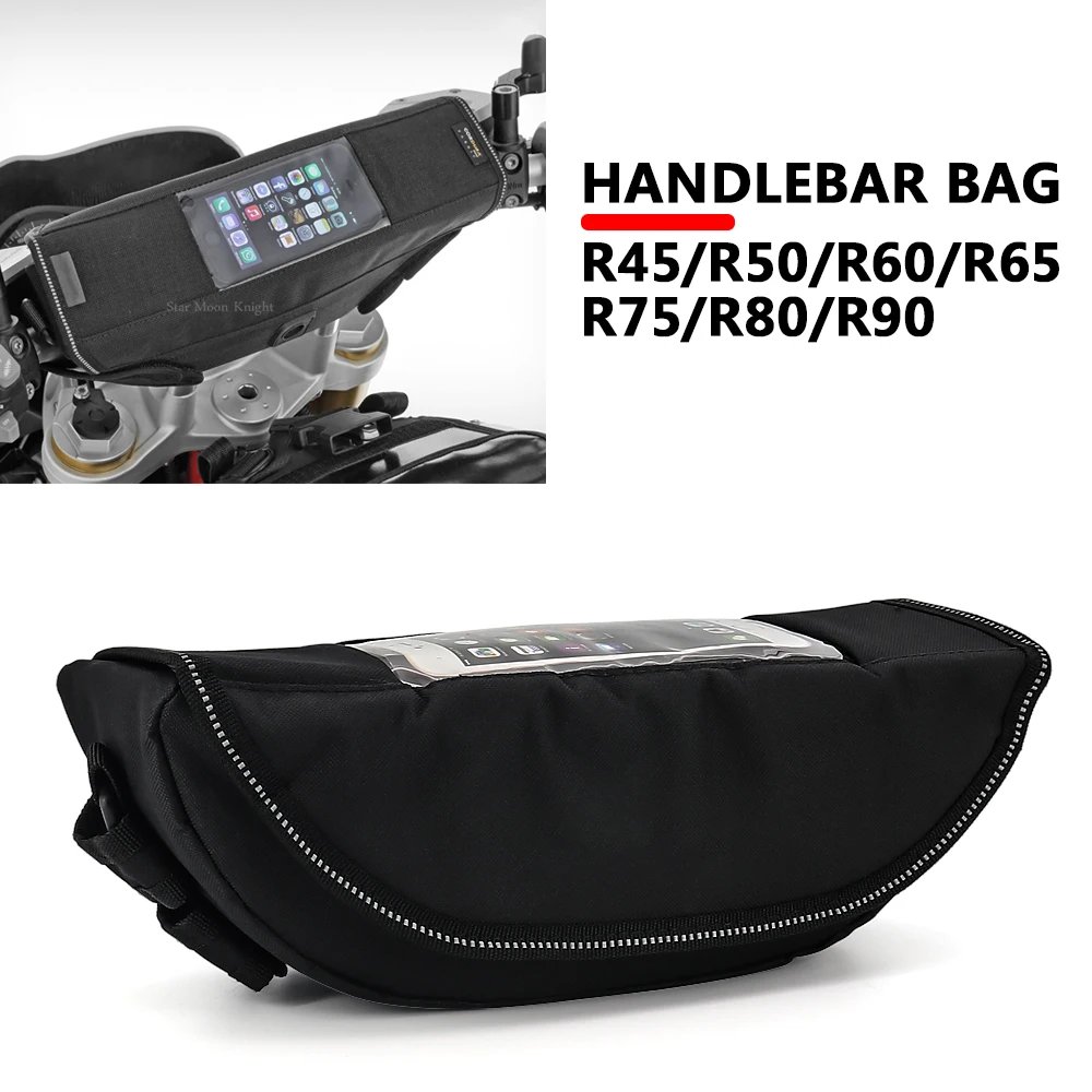 

For BMW R850GS R90 R80 R75 R65 R60 R50 R45 R 80 GS Motorcycle Accessories Waterproof Bag Storage Handlebar bag Travel Tool bag