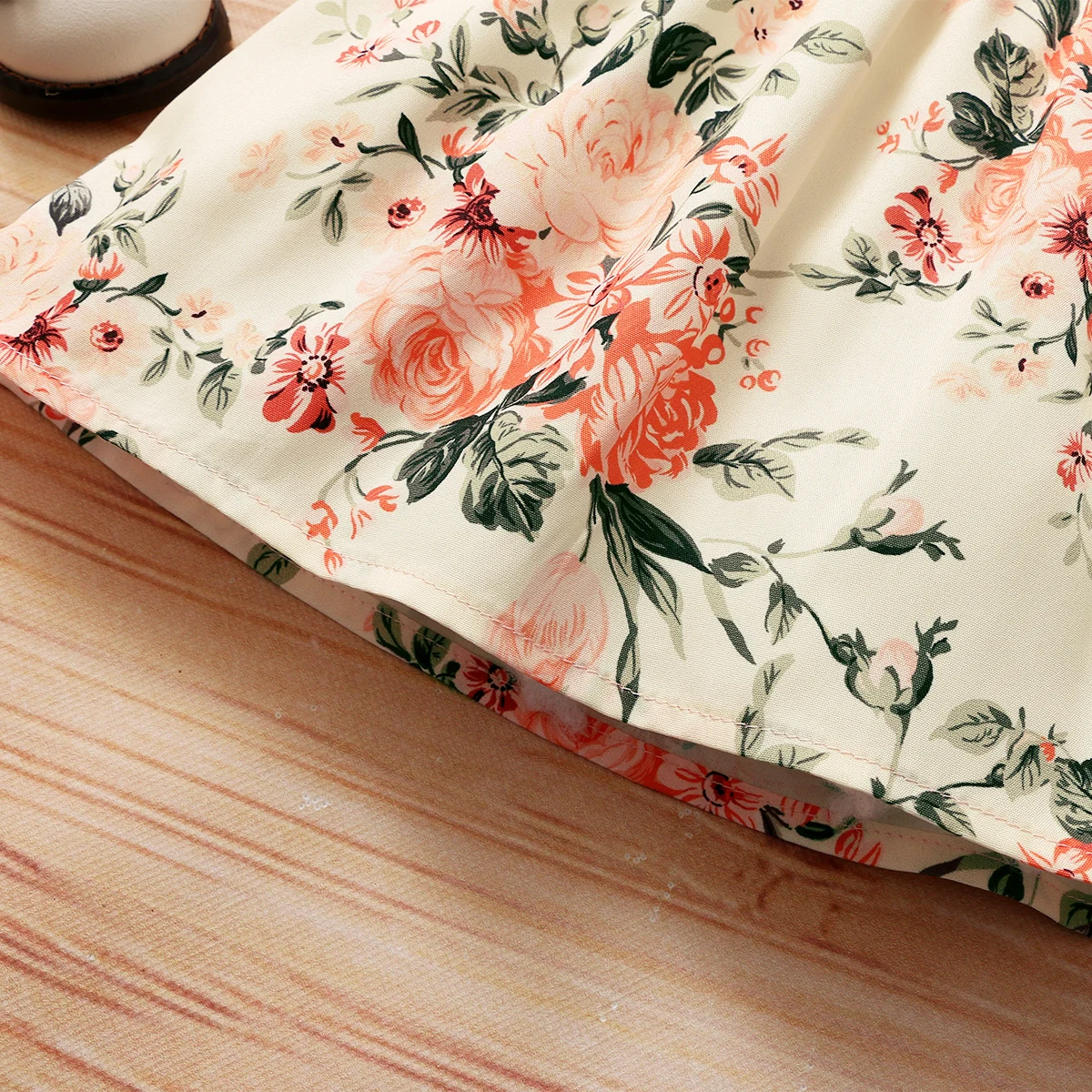 

1-4 years old girl dress summer short sleeve 2021 new princess dress striped floral dress