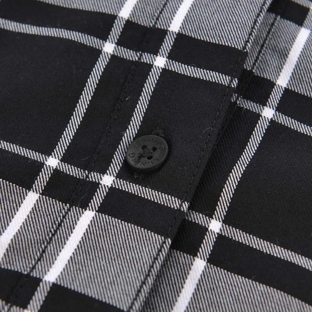 

(Break Code)Li-Ning Women The Trend Long Sleeve Shirt Loose 100% Cotton Plaid li ning LiNing Sports Blouses ASHP002