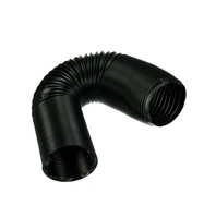 universal 1m 80mm global flexible car engine cold air intake hose inlet ducting feed tube pipe with