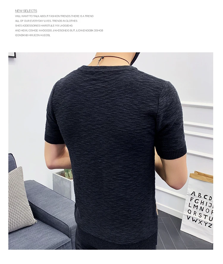 Кроссовки с короткими рукавами Трикотажная футболка принтом Футболка из