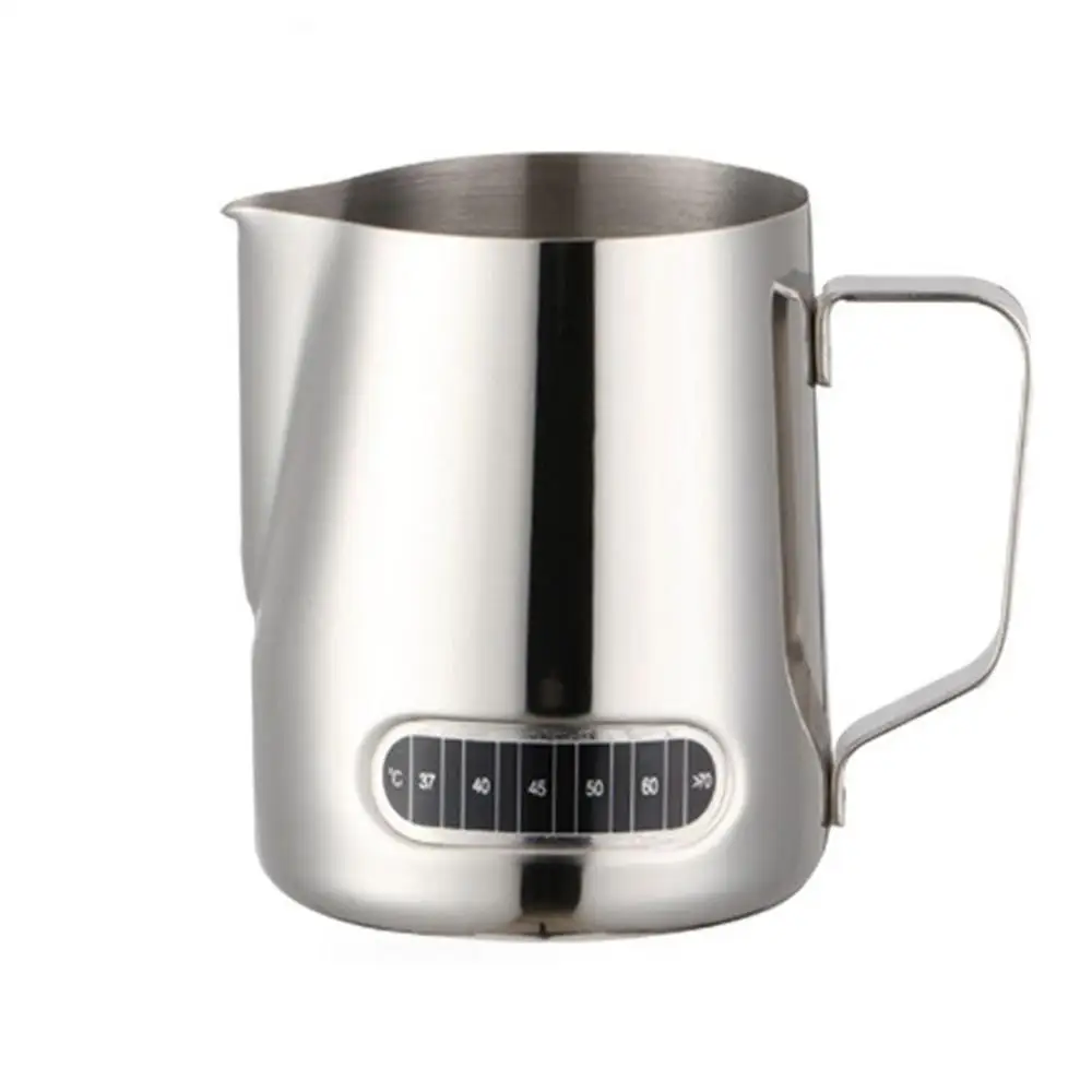 Кувшин для взбивания молока из нержавеющей стали 600 мл с отображением