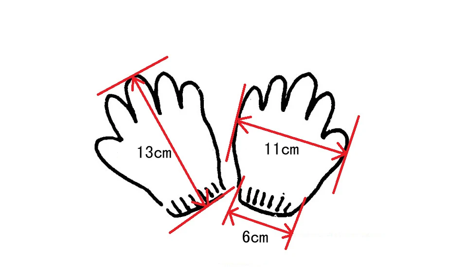 50 шт. Детские ветрозащитные трикотажные перчатки | Детская одежда и обувь