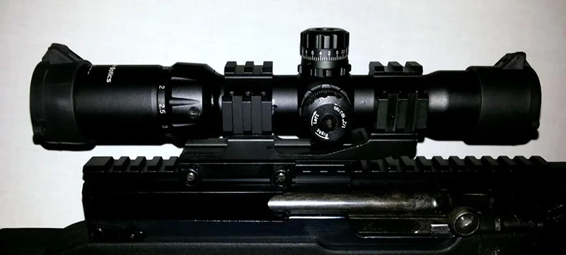 10 шт. векторная оптика Mustang 1,5-4x30 тактический компактный AR15 прицел с BDC шеврон сетка для охоты AR15