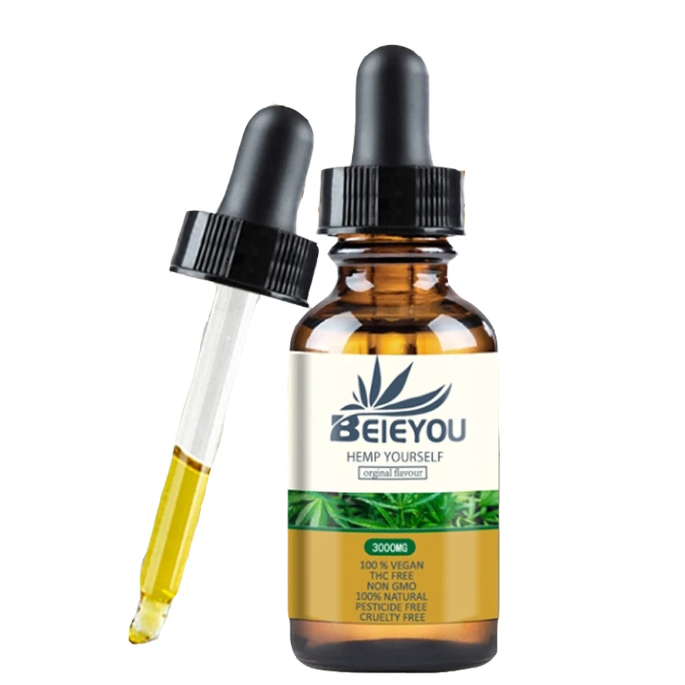 30ml 3000mg Essential Oils Hemp Seed Oil Herbal Drops No CBD Extract Organic for Pain Relief Help Sleep Anxiety | Красота и здоровье