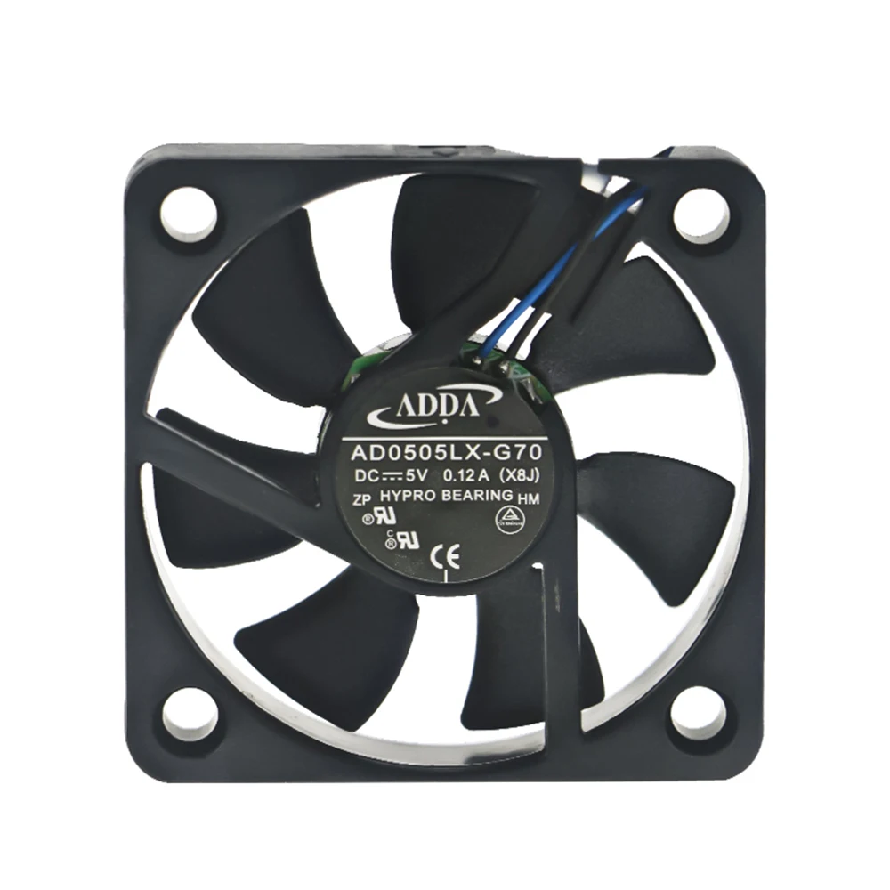 Оригинальный охлаждающий вентилятор для ADDA AD0505LX G70 DC 5V 5010 0.12A 50*50*10 мм|Кулеры и