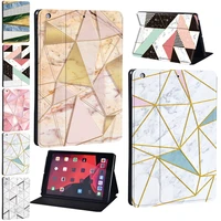 tablet stand cover case for apple ipad 2 3 4 5 6 7 8 air 1 2 3mini 1 2 3 4 5 pro 9 7 10 5 11 geometry print pattern series