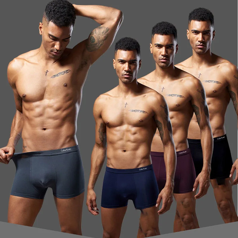 

Man's Underwear Boxing Men's Shorts Boxer Men Plus Size 4XL 5XL 7XL 9XL Four-Corner Men's Boxer U convex Breathable Panties