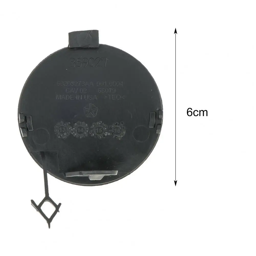 

50% Hot Sales Rear Bumper Tow Hook Cap1 Cover Durable Modified Part ABS 68203273AE for Jeep Cherokee 2014-2018