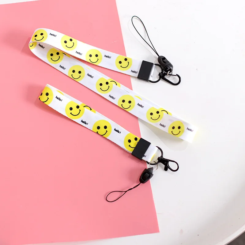 Градиентный Радужный шейный ремешок Ремешки для ID карты идентификационной Карты