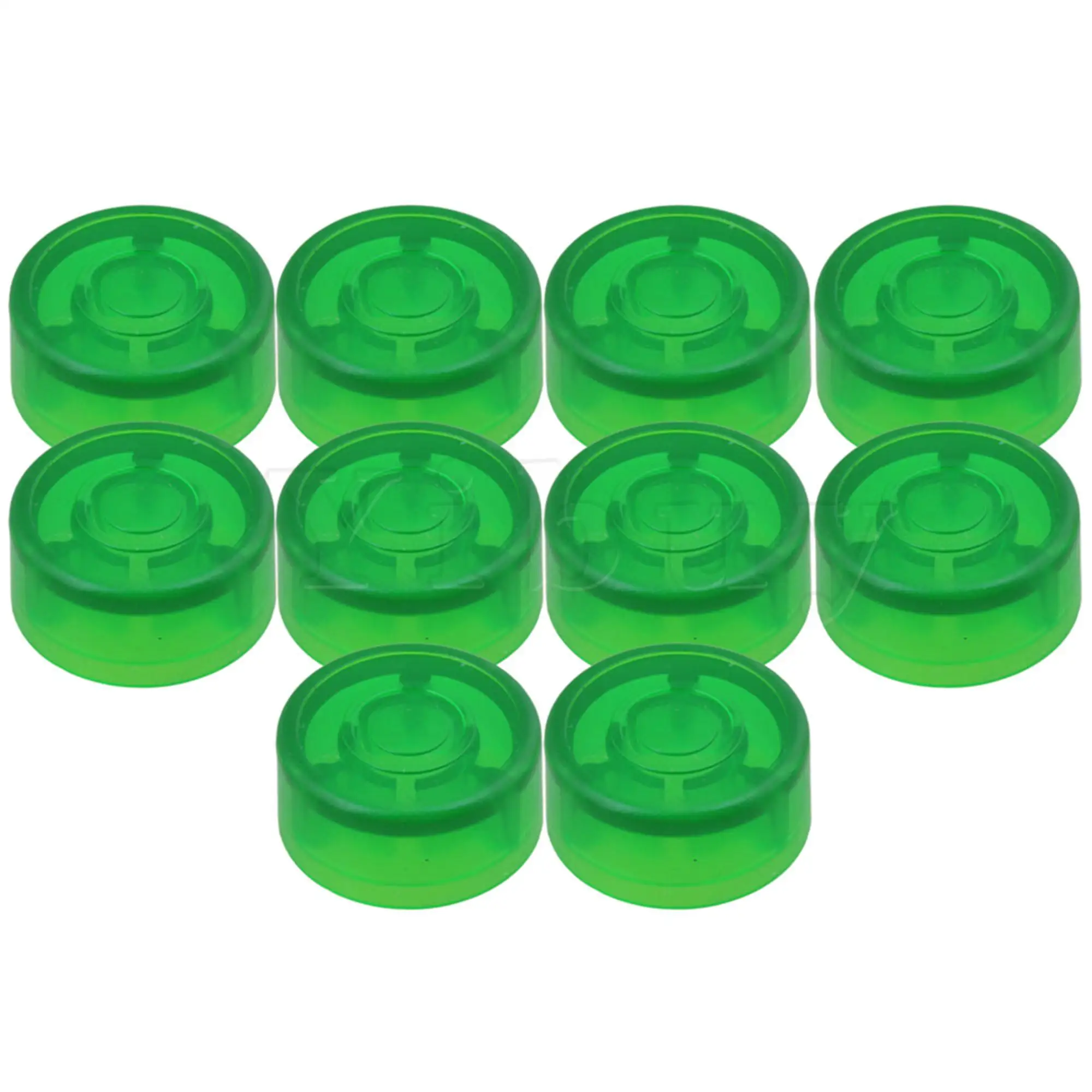 

Yibuy 10Pcs Green Electric Guitar Effects Stomp Switch Pedal Knob Cap
