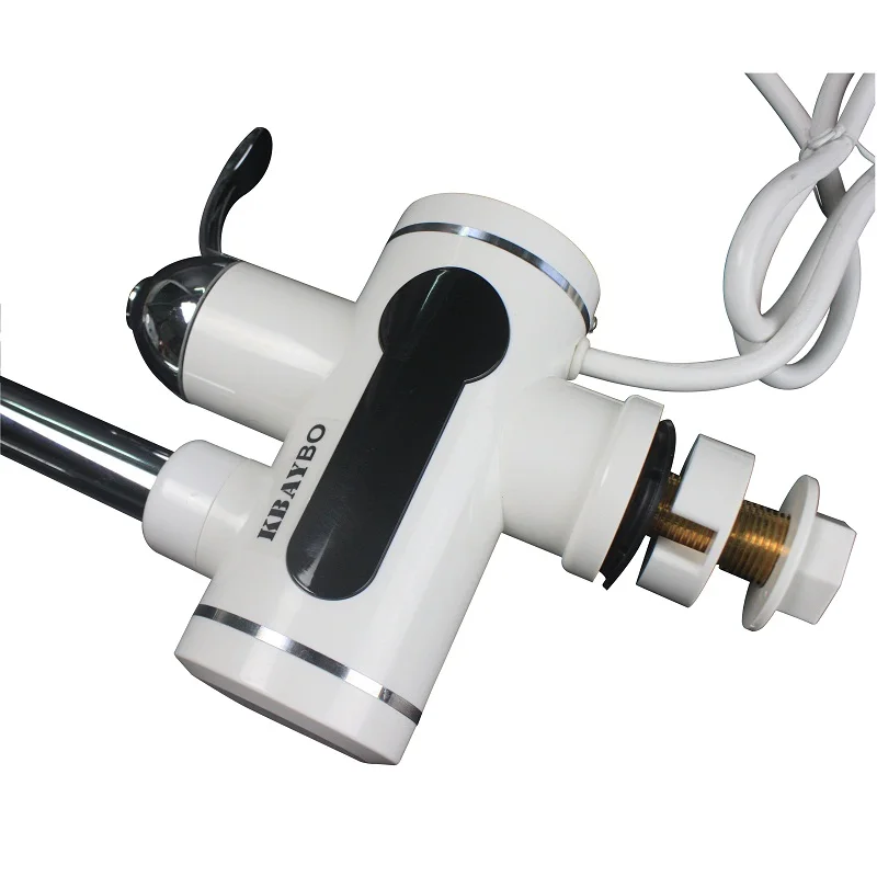 Мгновенный водонагреватель 3000 Вт без резервуара для душа кухни мгновенный кран 2