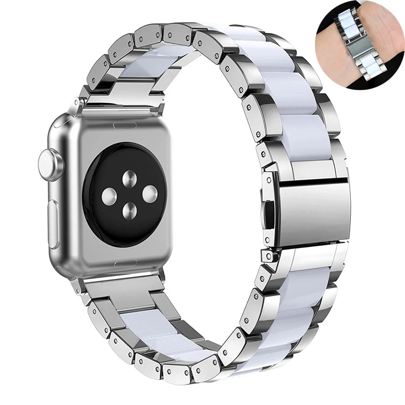Аксессуары для часов Ремешок наручных apple watch iwatch ремешок 42 мм 38 Версия 44 40 5/4/3/2/1