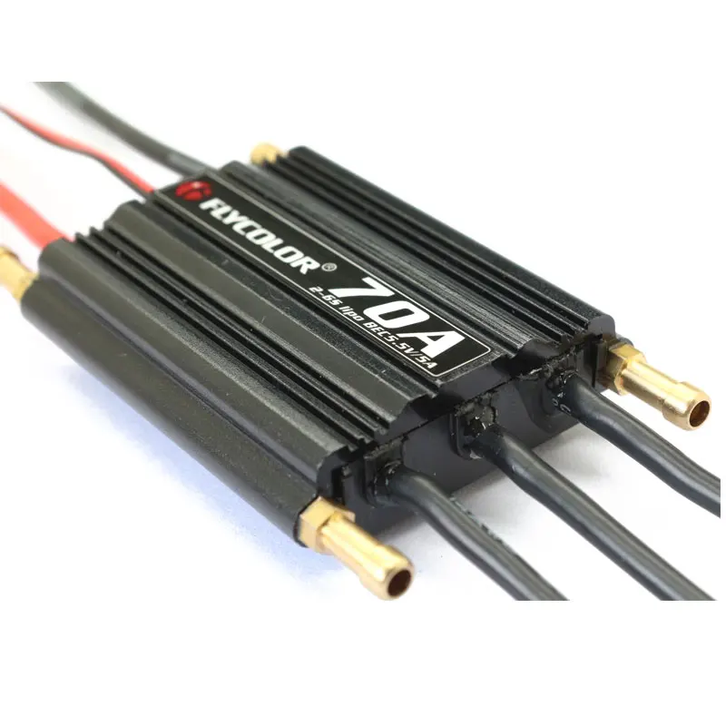 Модель корабля Flycolor 70A ESC подходит для лодки не более 75 см бесщеточный