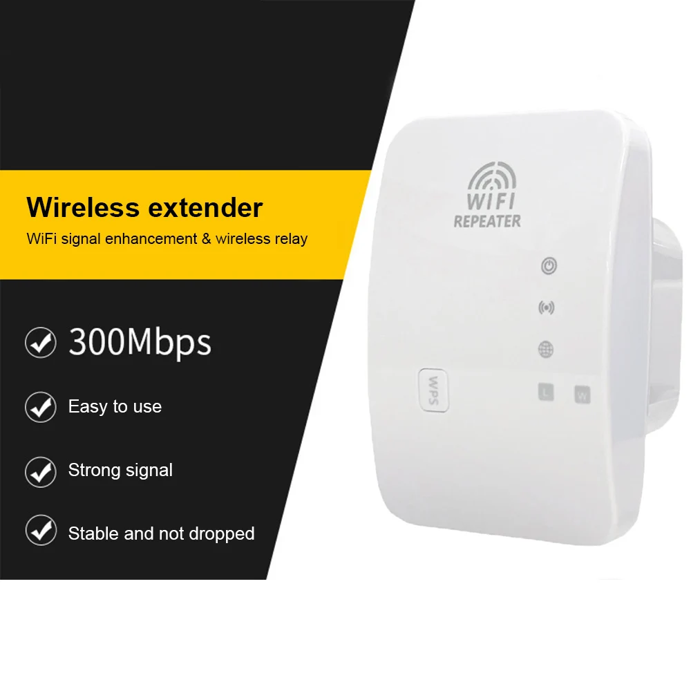 

Усилитель сигнала Wi-Fi, 300 Мбит/с, 2,4 ГГц