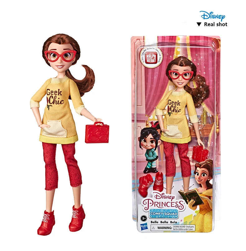 Hasbro Дисней Принцесса Белль Рапунцель Тиана Comfy Squad Ральф день рождения Wreck-It Ральф разбивает интернет куклы