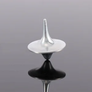 Горячая Распродажа металлический гироскоп, отличный точный Серебряный волчок, популярный тотемный волчок с принтом фильма, новинка и высокое качество