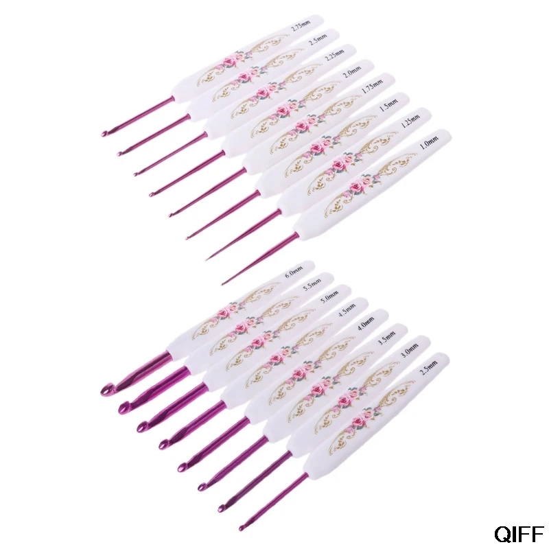 Прямая поставка и оптовая продажа 8 шт. пластиковых ручных цветочных алюминиевых