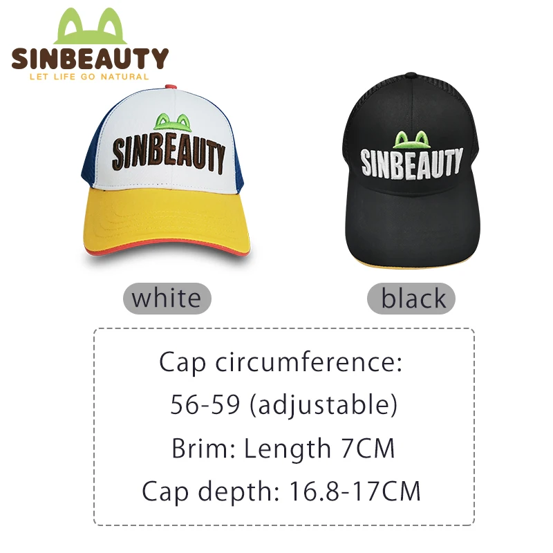 

SINBEAUTY Neutral cap casual plain net baseball cap adjustable Flat Grid Breathable Hats For Outdoor Leisure Baseball Caps 0001