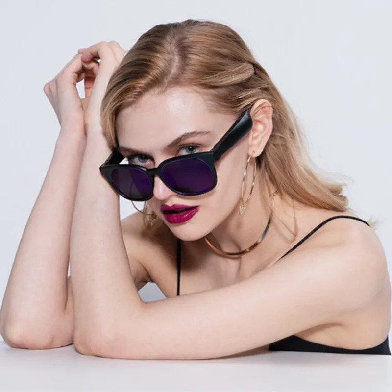 구매 스마트 블루투스 안경 오디오 선글라스 Binaural 스테레오 이어폰 휴대 전화 자동차 운전 전화 음악 플레이어 무선 편광판