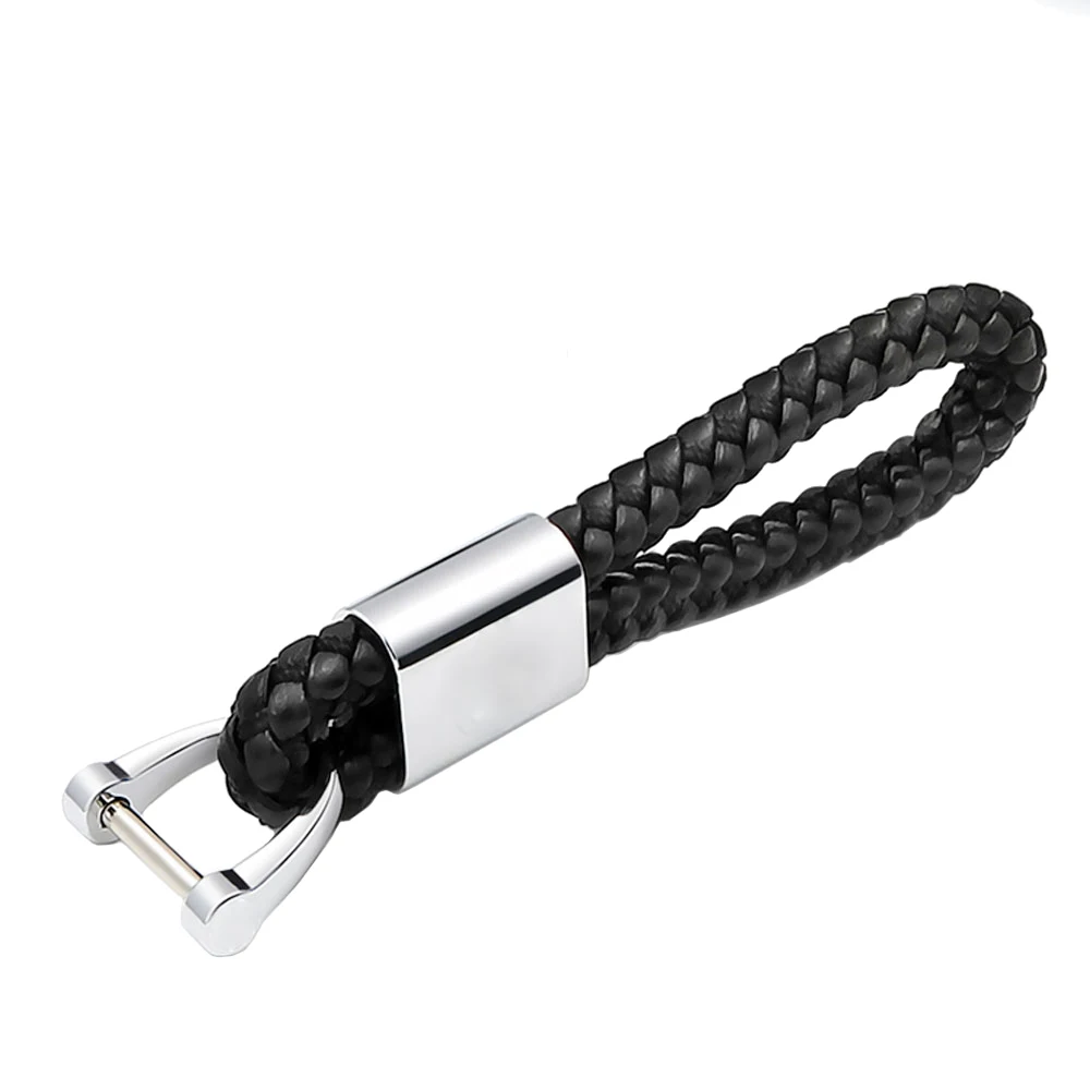 Металлический Кожаный Автомобильный Брелок аксессуары для Ford Focus MK2 MK3 2 3 Fiesta MK7