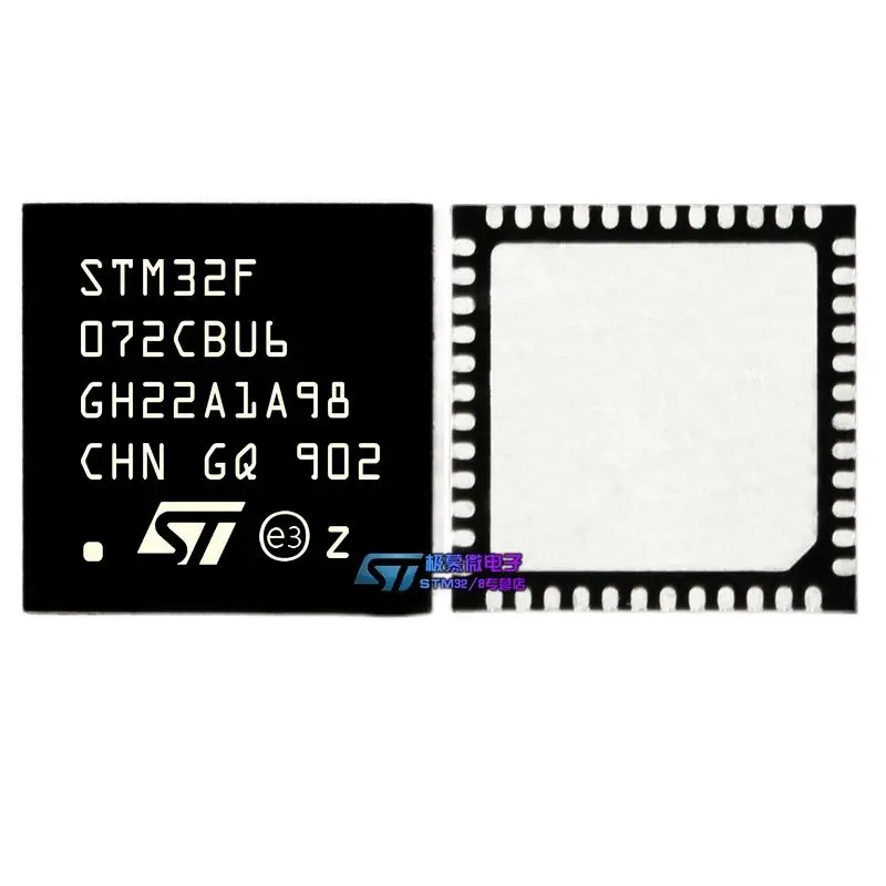 Однокристальный микроконтроллер STM32F072CBU6 TR UFQFPN 48 |