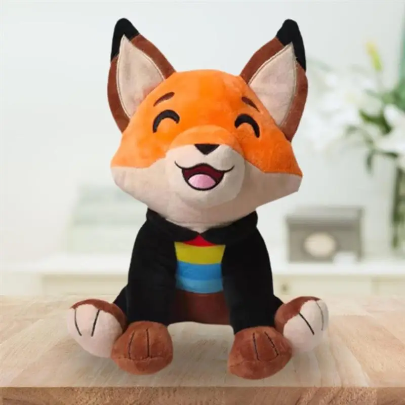 

27CM Fox Doll Plush Doll Game Figure Plush Toy Soft Animal Stuffed Dolls Ideal Gift for Festivals and Parties