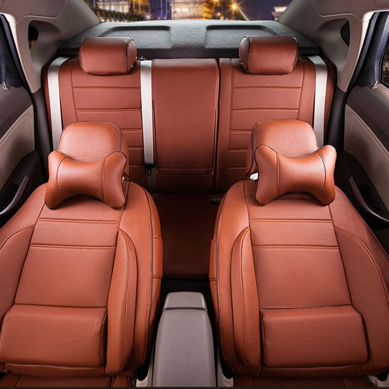 Чехлы на сиденья CARTAILOR для land rover freelander 2 черные чехлы из искусственной кожи