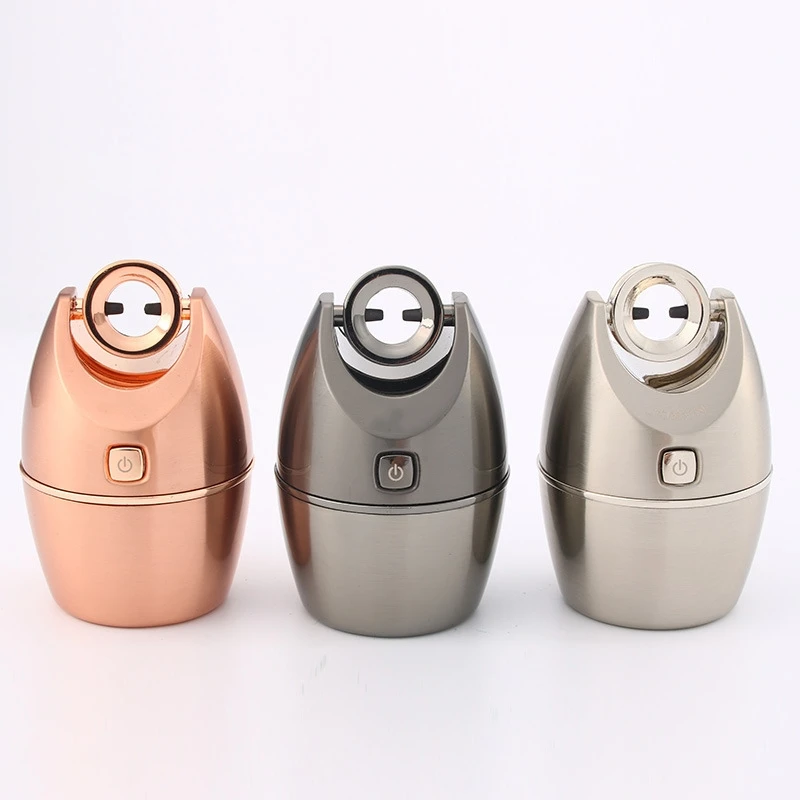 

Table Type Metal USB Electronic Arc Lighter Rotate 360 Degrees Portable Rechargeable With Detachable Ashtray For Home Car Use