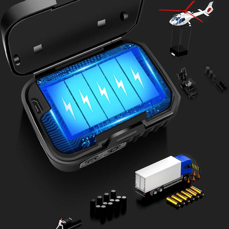 Мощный светодиодный волновой индукционный налобный фонарь водонепроницаемый