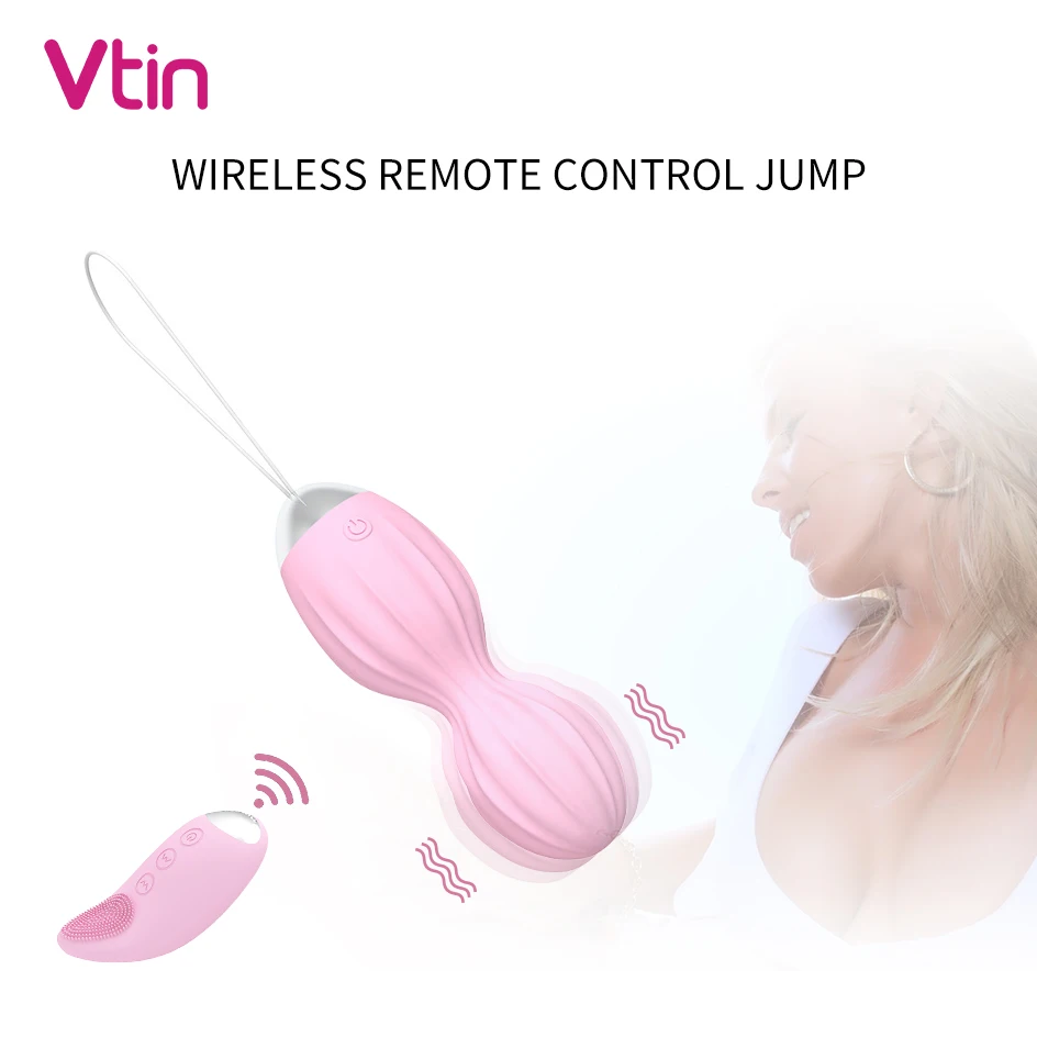 Беспроводной дистанционный Женский Вибратор для яиц Стимулятор точки G Клитор